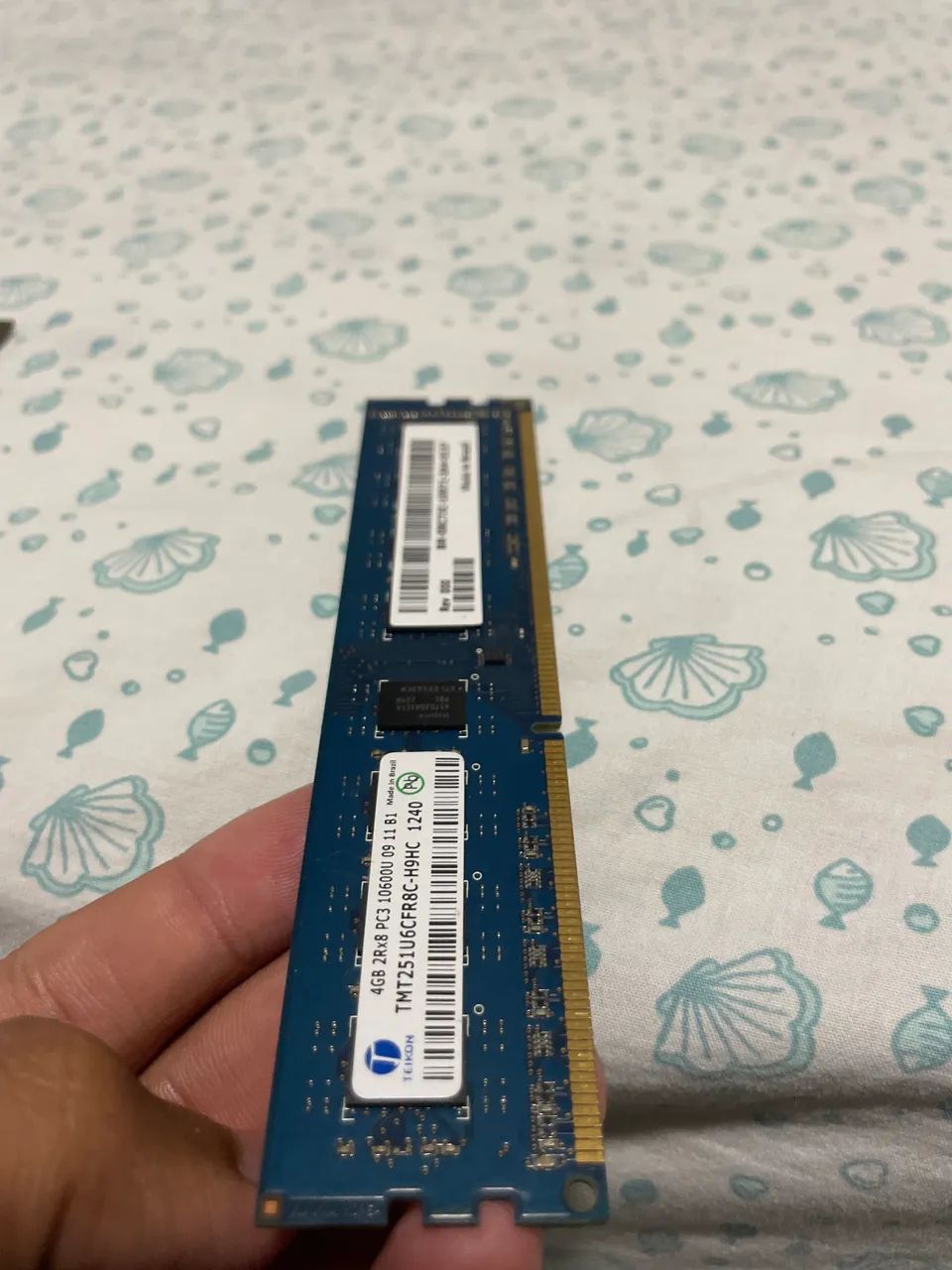Memória RAM DDR3 4GB 1333MHz PC3-10600 Desktop - Testada - Foto 3