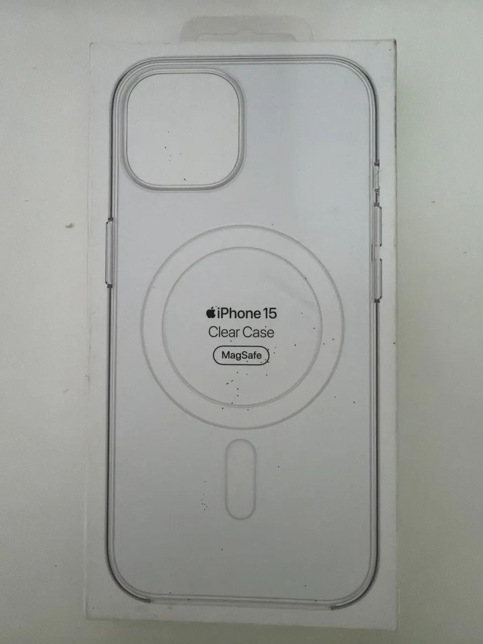 [novo] Capa Apple iPhone 15 Original (Clear Case) Transparente MagSafe 