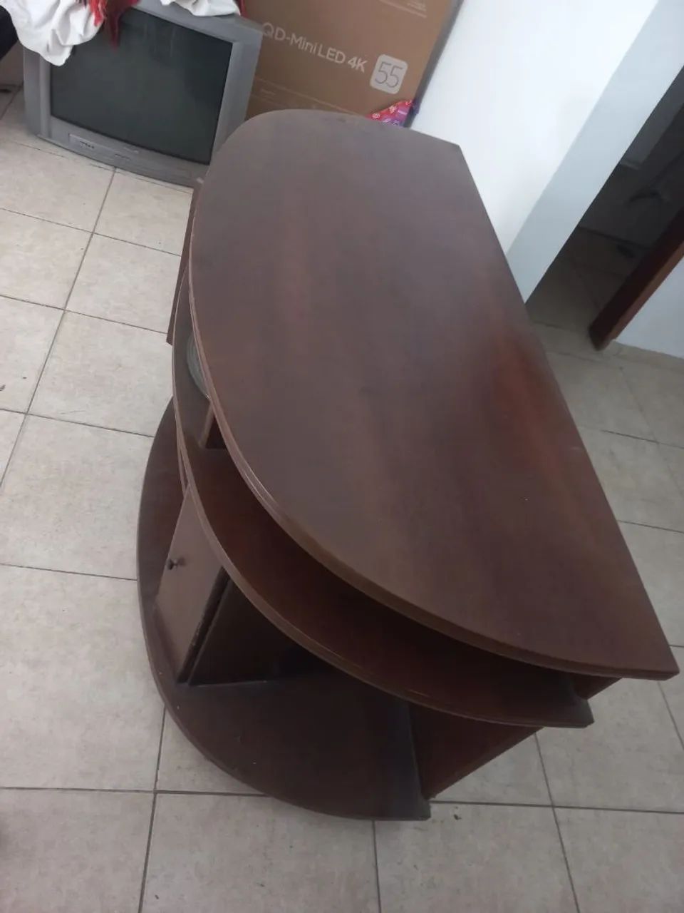 Rack meia lua com rodinhas - Foto 4