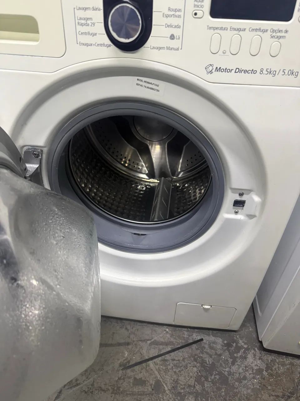 Lava e seca Samsung