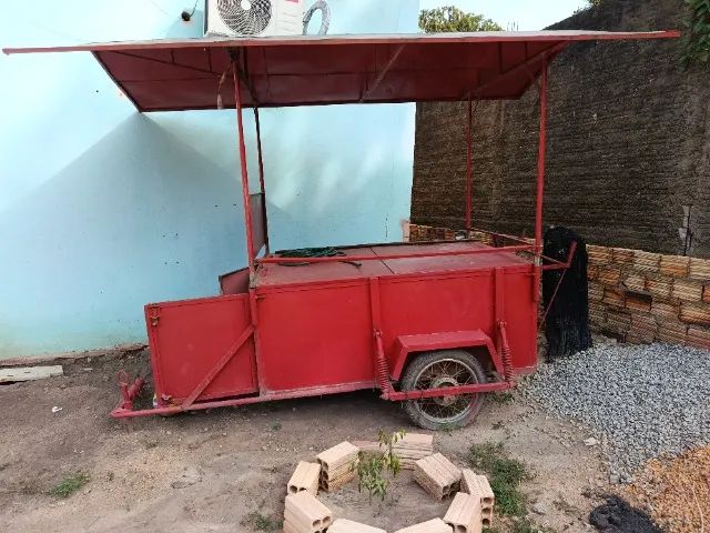 reboque para venda de alimentos