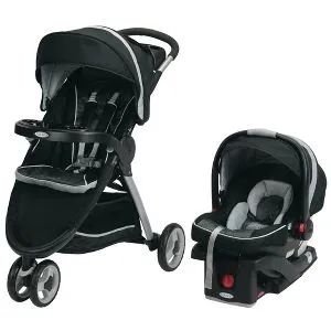 Carrinho Graco Click Connect + bebê conforto