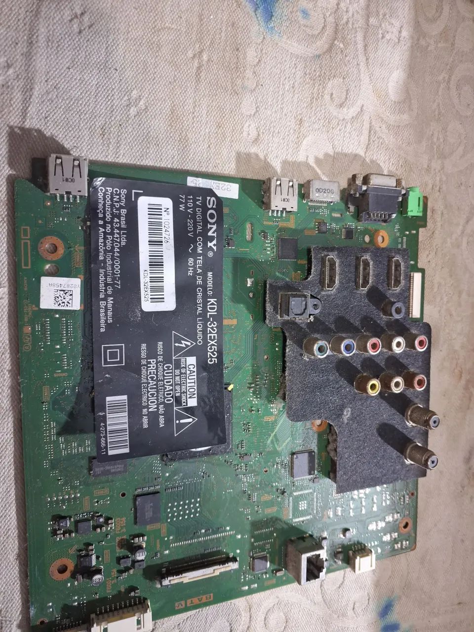 placa principal sony kdl32ex525 - Foto 3