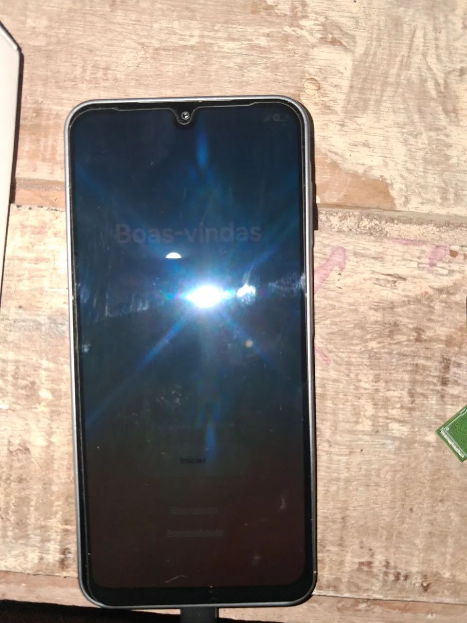Celular A17 de 256gb de cor cinza - Foto 4