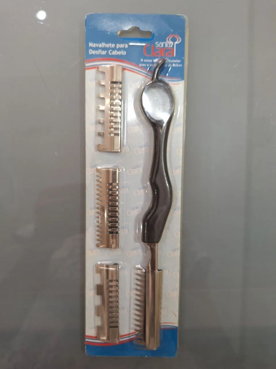 Navalhete para desfiar cabelo Santa Clara