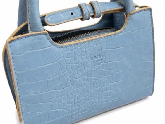 Bolsa azul Tiracolo Arezzo - Foto 3