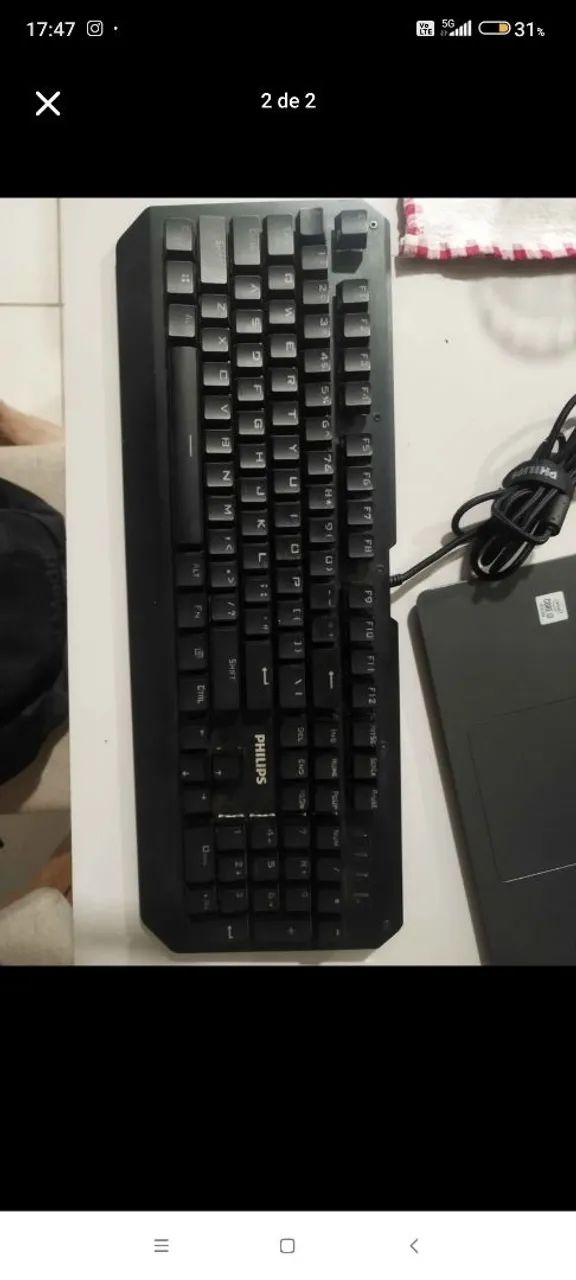 Teclado mecânico passo cartão. - Foto 2