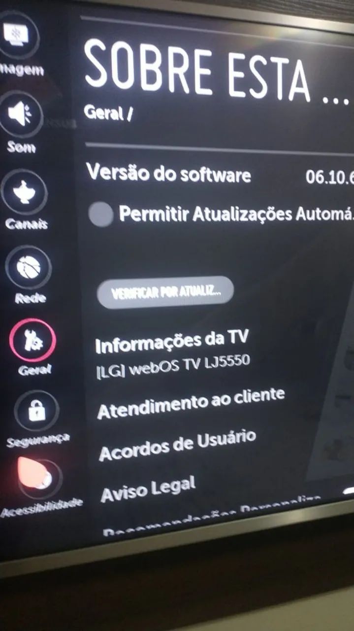 TV Smart LG 43 com webos - Foto 4