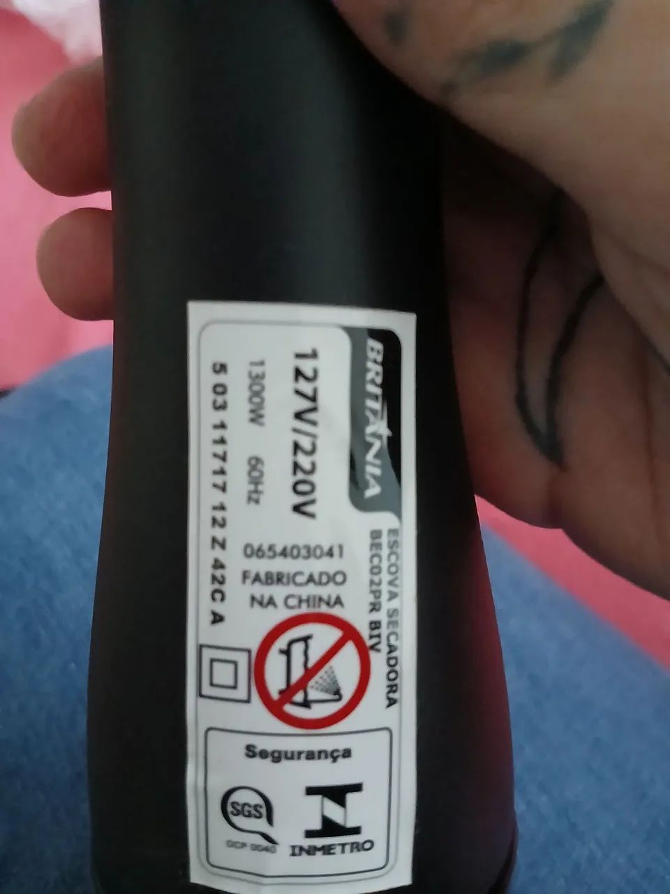 Escova secadora 1300W - Foto 2