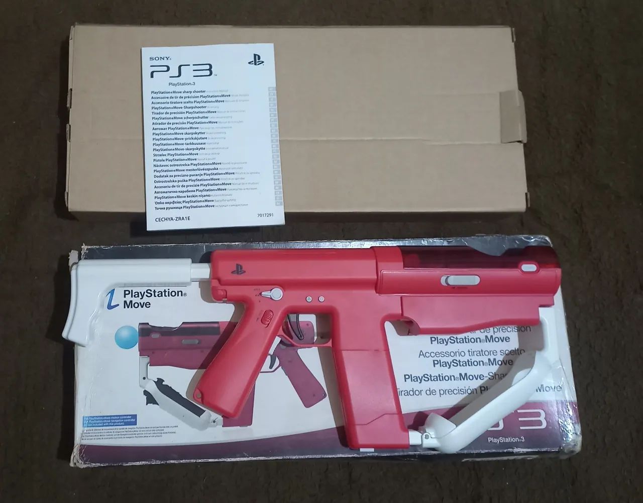 PlayStation Move Sharp Shooter PS3 Original + Caixa Completa