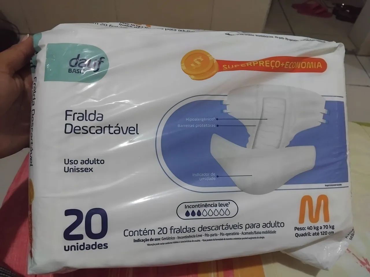 Fraldas geriatricas adulto  - Foto 2