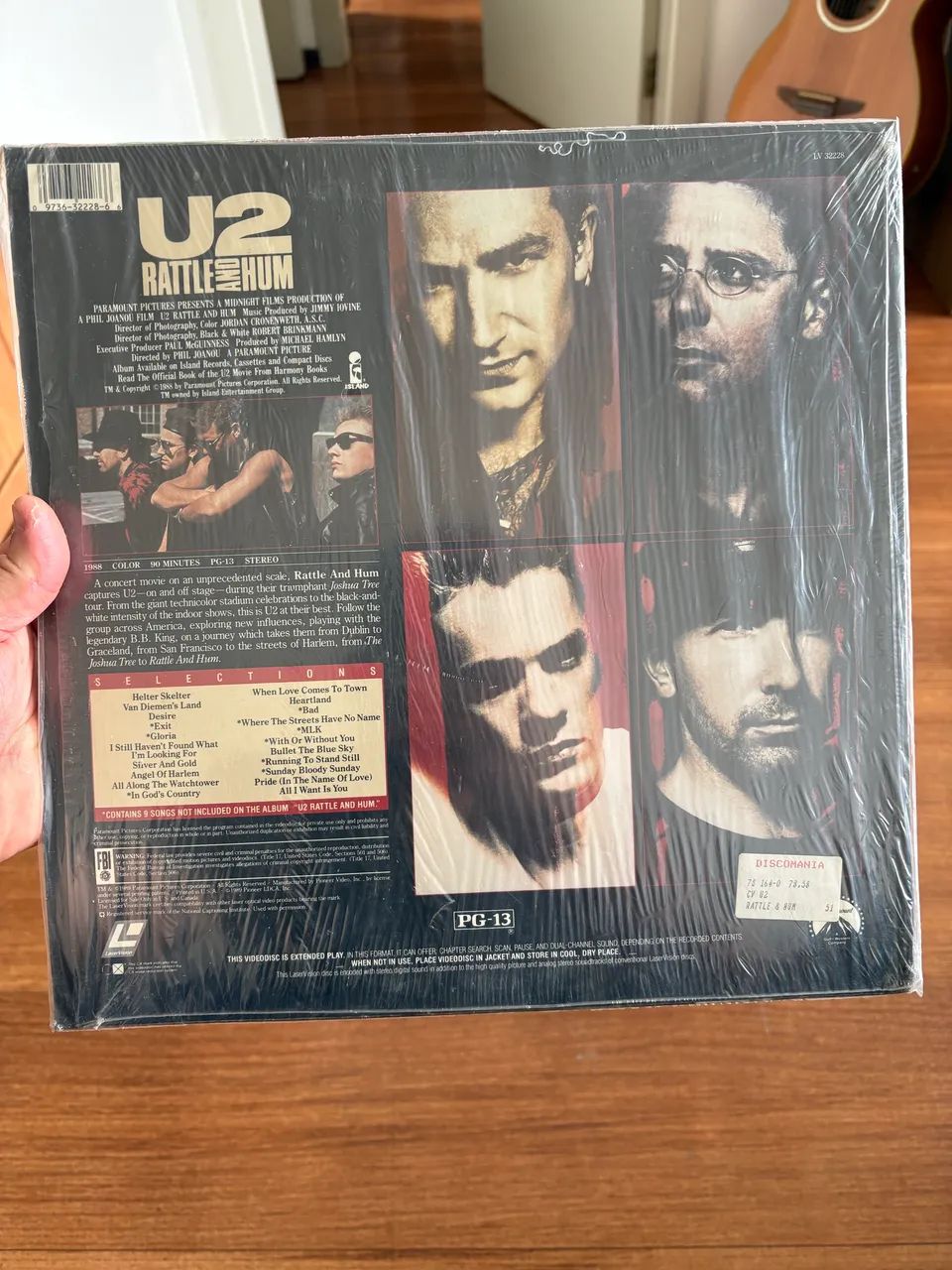 U2 - Rattle and Run - Laserdisc - Foto 5