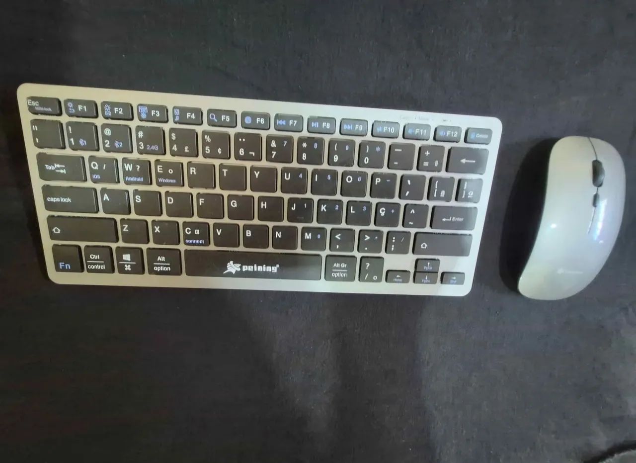 TECLADOS E MOUSE SEM FIO PARA TABLET  - Foto 2
