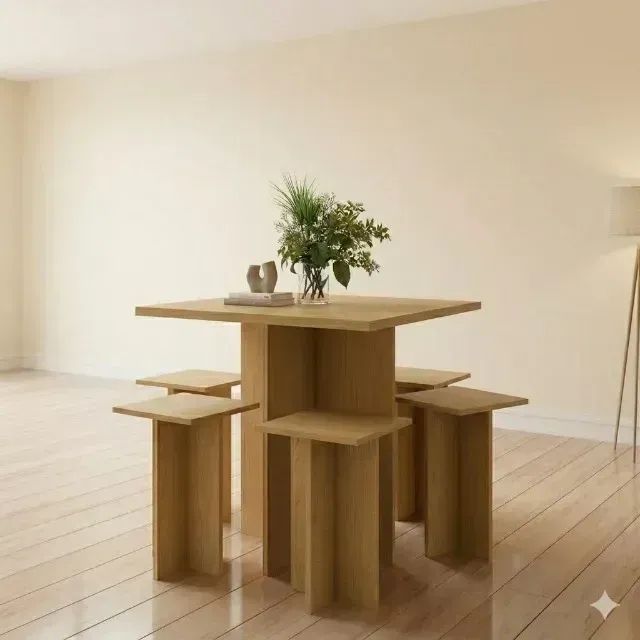 Mesa Dakar com 4 banquetas !