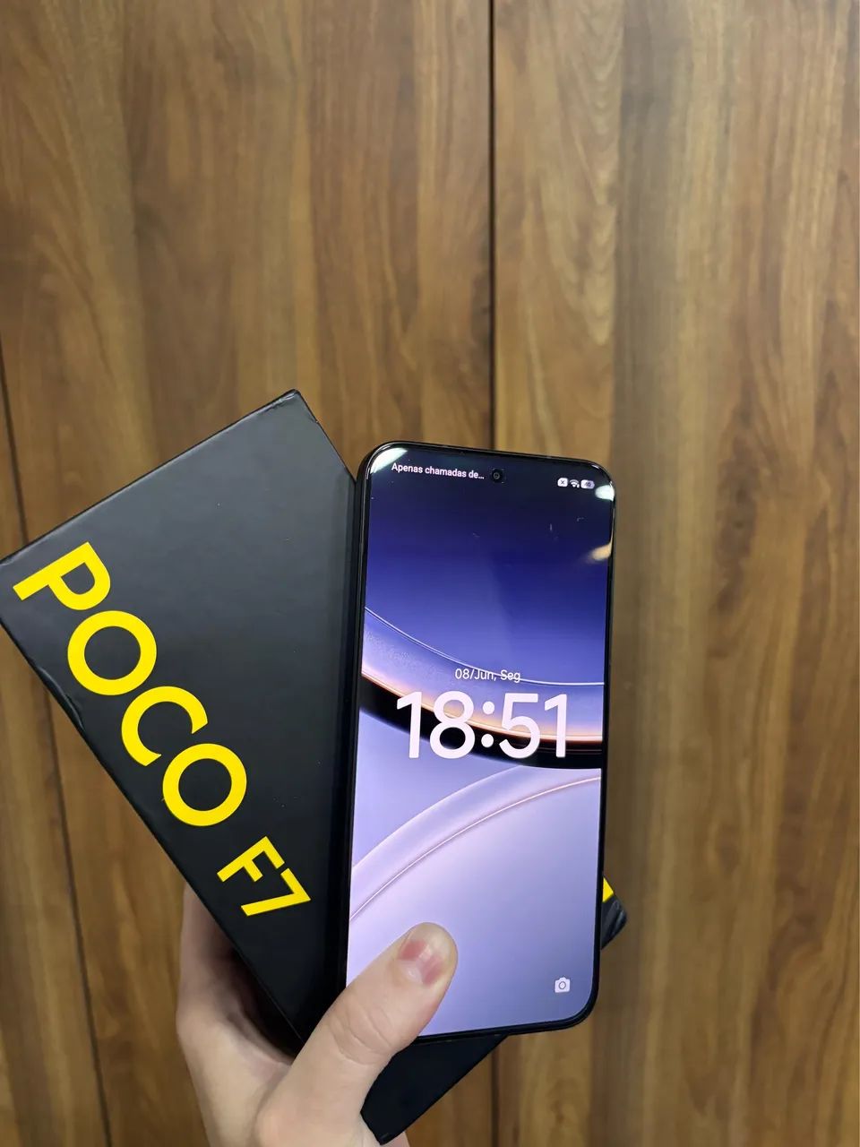 Xiaomi poco f7 12gb ram com garantia - vou até você  - Foto 4