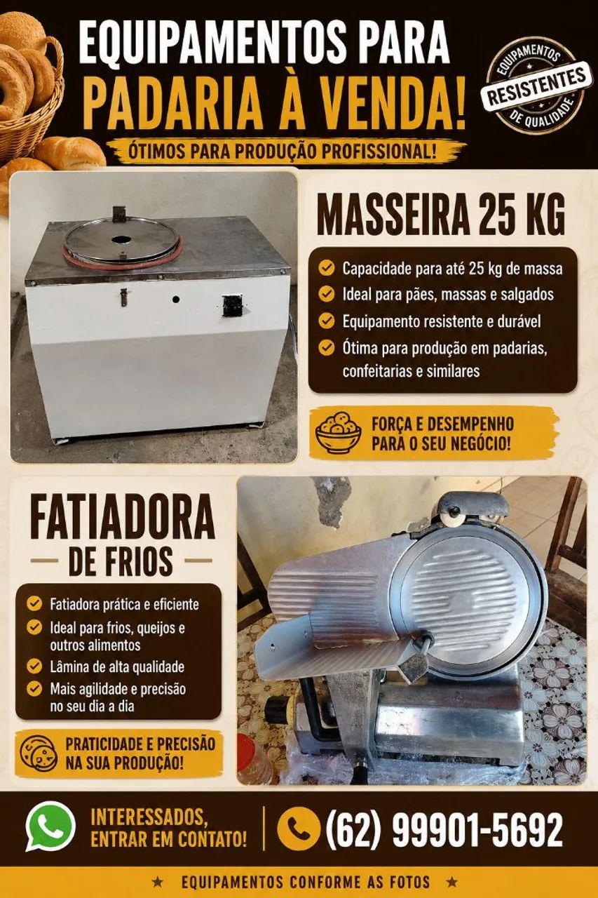 Fatiadora E masseira 