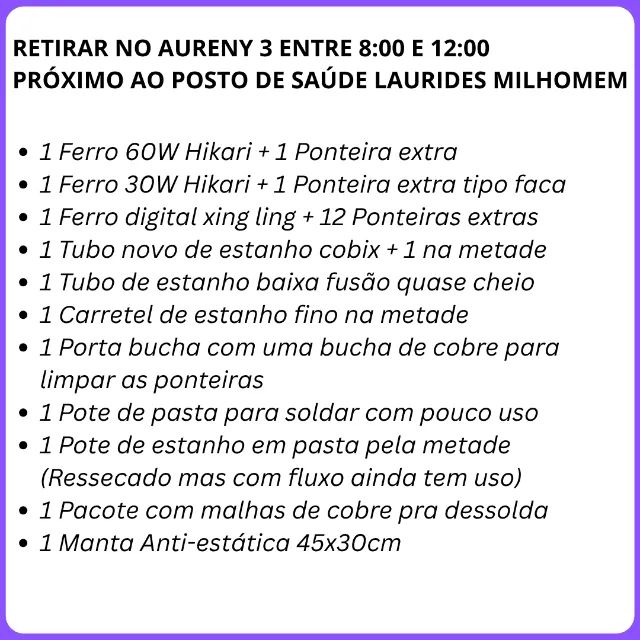 Ferros De Solda Usados 220V - Foto 2