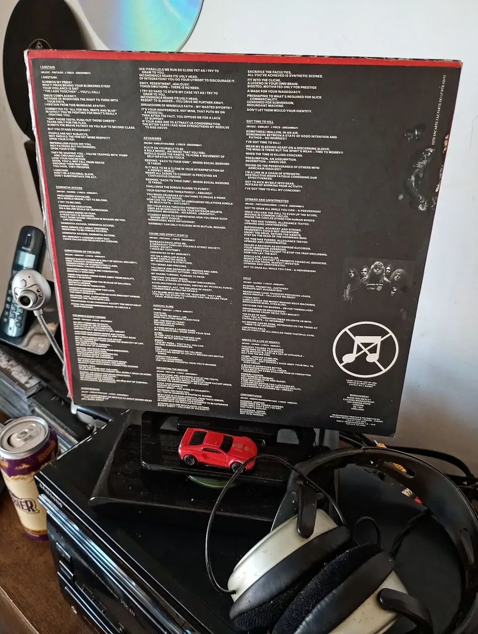 LP NAPALM DEATH Utopia Banished Com Encarte  - Foto 3