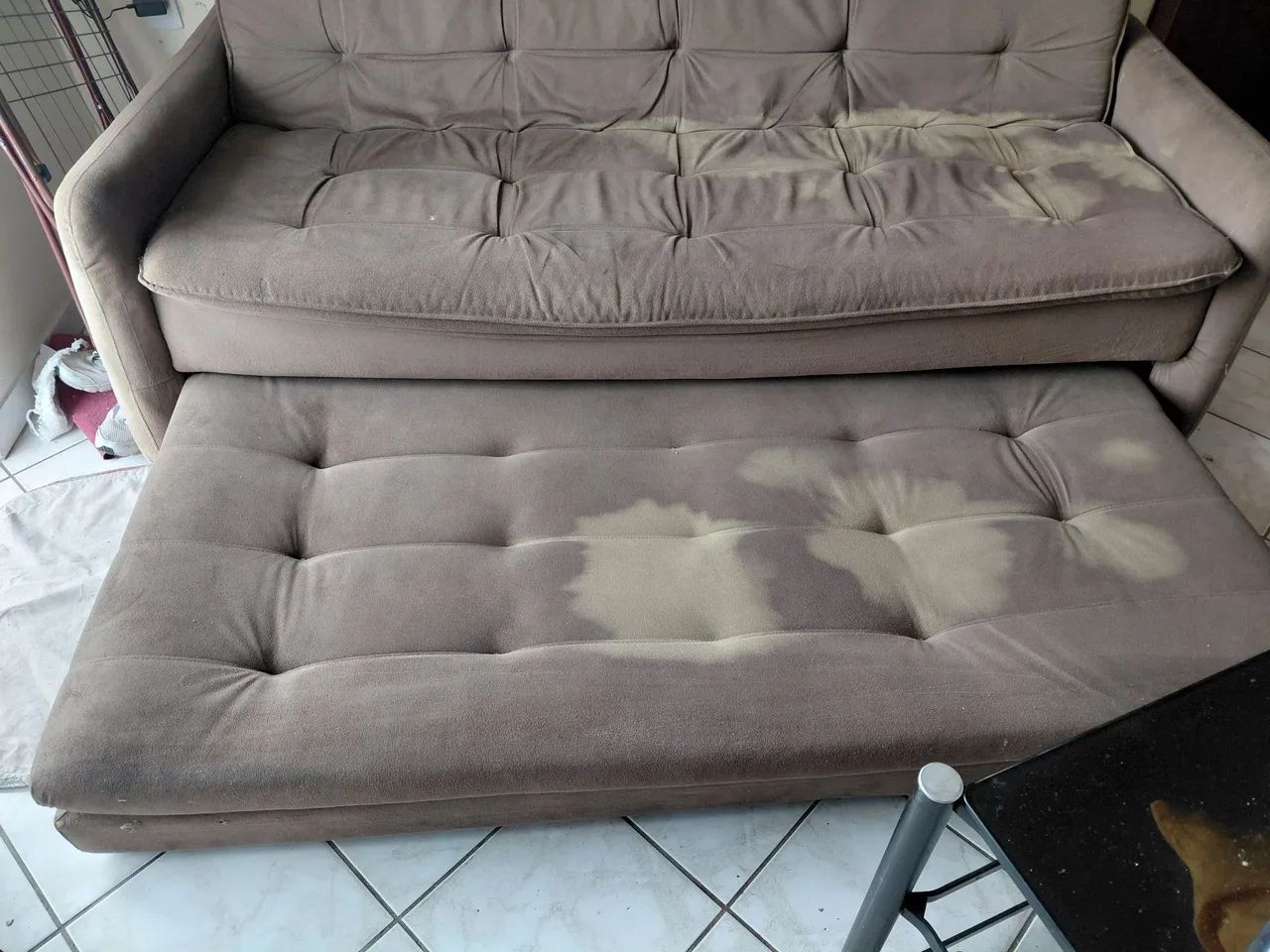 Sofá cama com auxiliar  - Foto 2