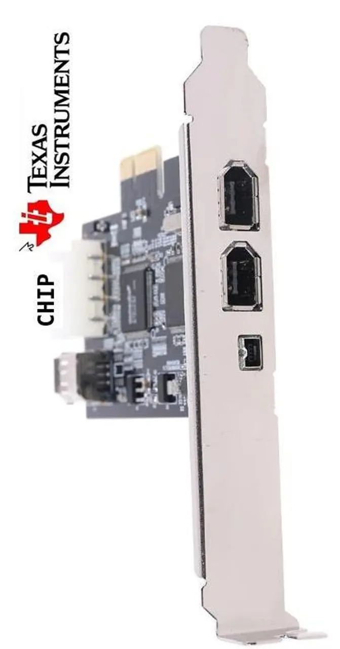 Placa Pci-ex Firewire 1394a Chip Texas Instruments 400 pci-e - Foto 2