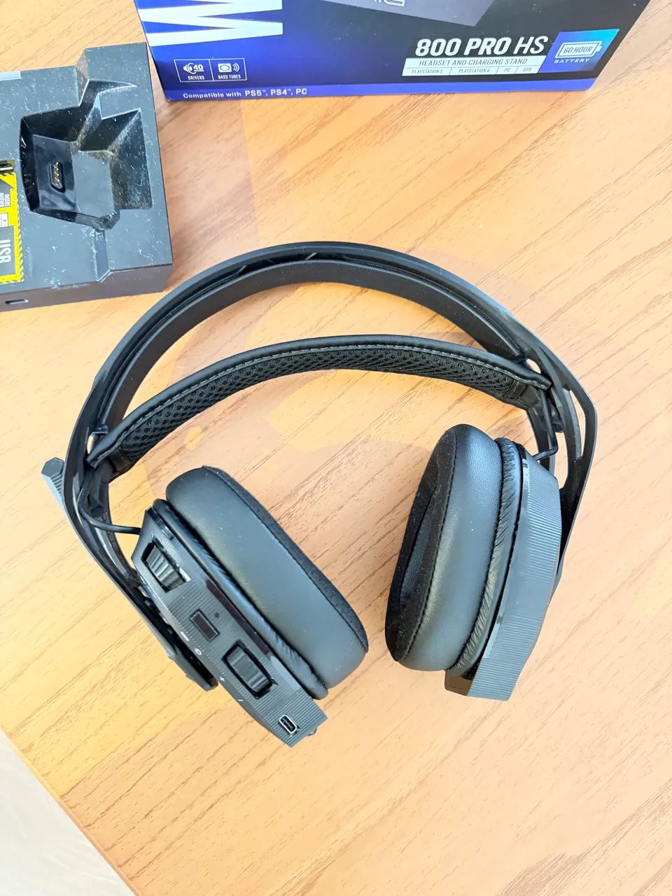 Headset Gamer Nacon RIG 800 PRO HS Wireless + Base | PS5, PS4 e PC - Foto 2