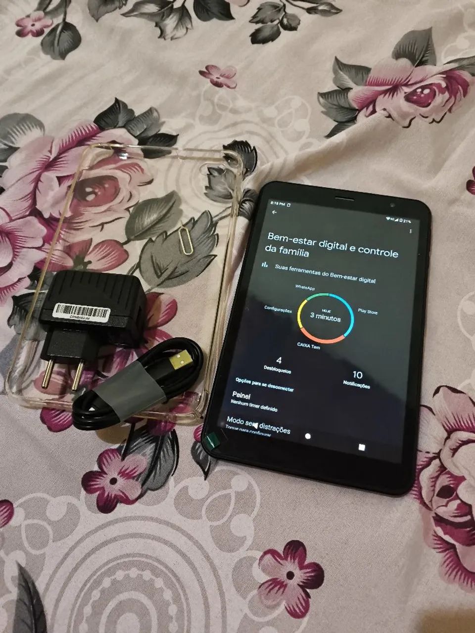 Tablet Multilaser novo completo 32GB