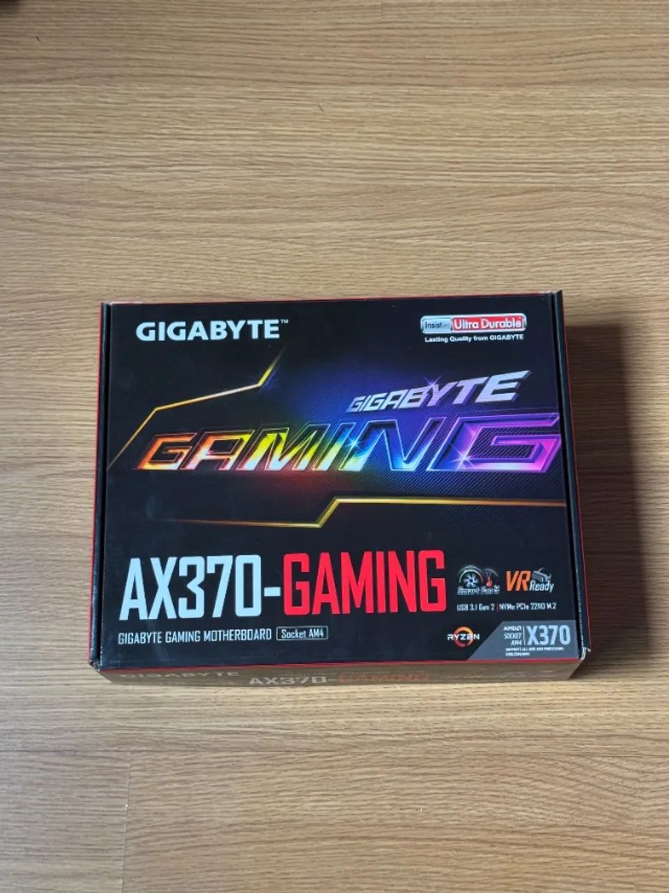 Placa mãe AM4 Gigabyte AX370-Gaming - COM DEFEITO