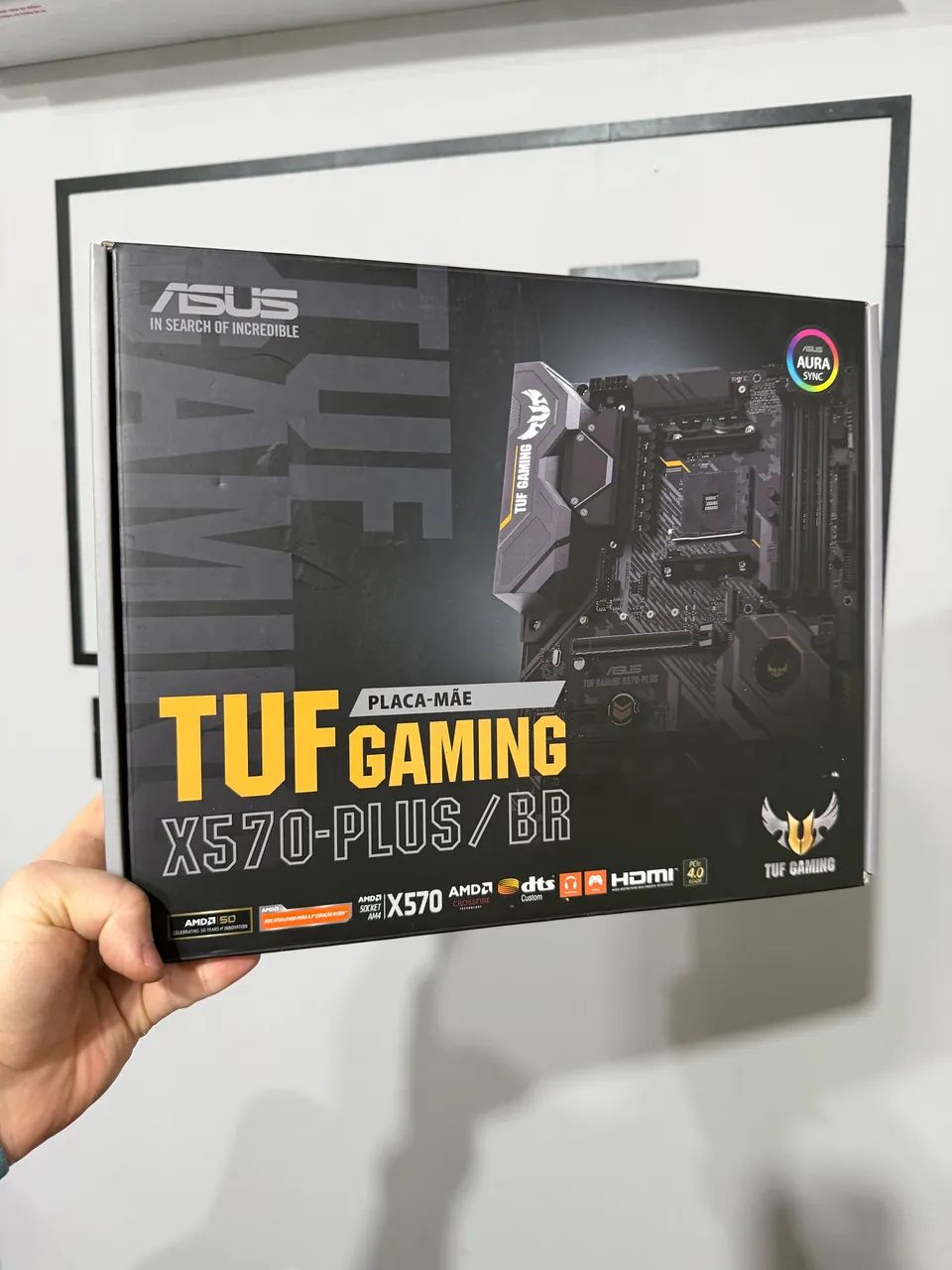 PLACA MÃE AM4 ASUS X570-PLUS/BR TUF GAMING - Foto 3