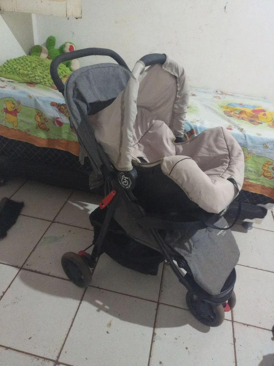 Kit carrinho e bebê conforto  - Foto 3