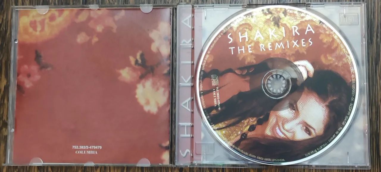 CD Shakira The Remixes Original | Raro Anos 90 - CDs, DVDs etc