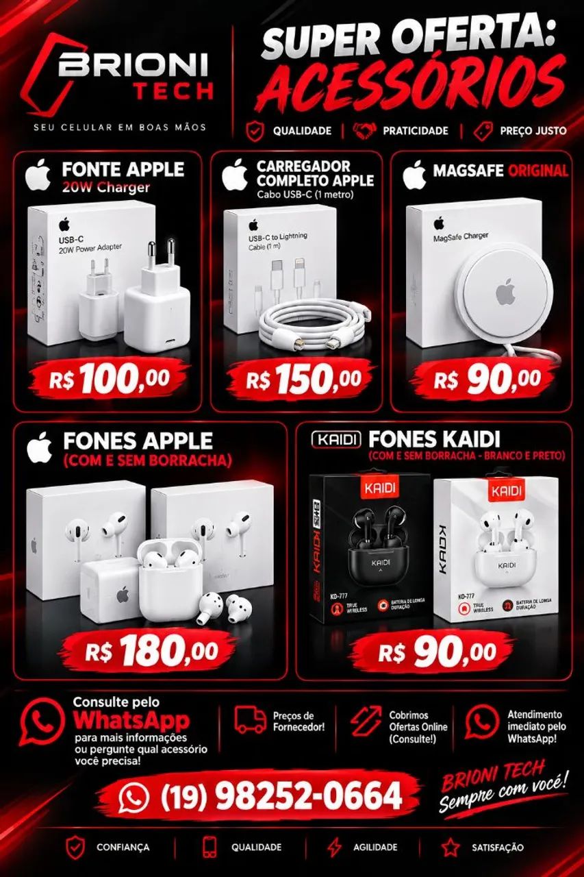 Acessórios para celular