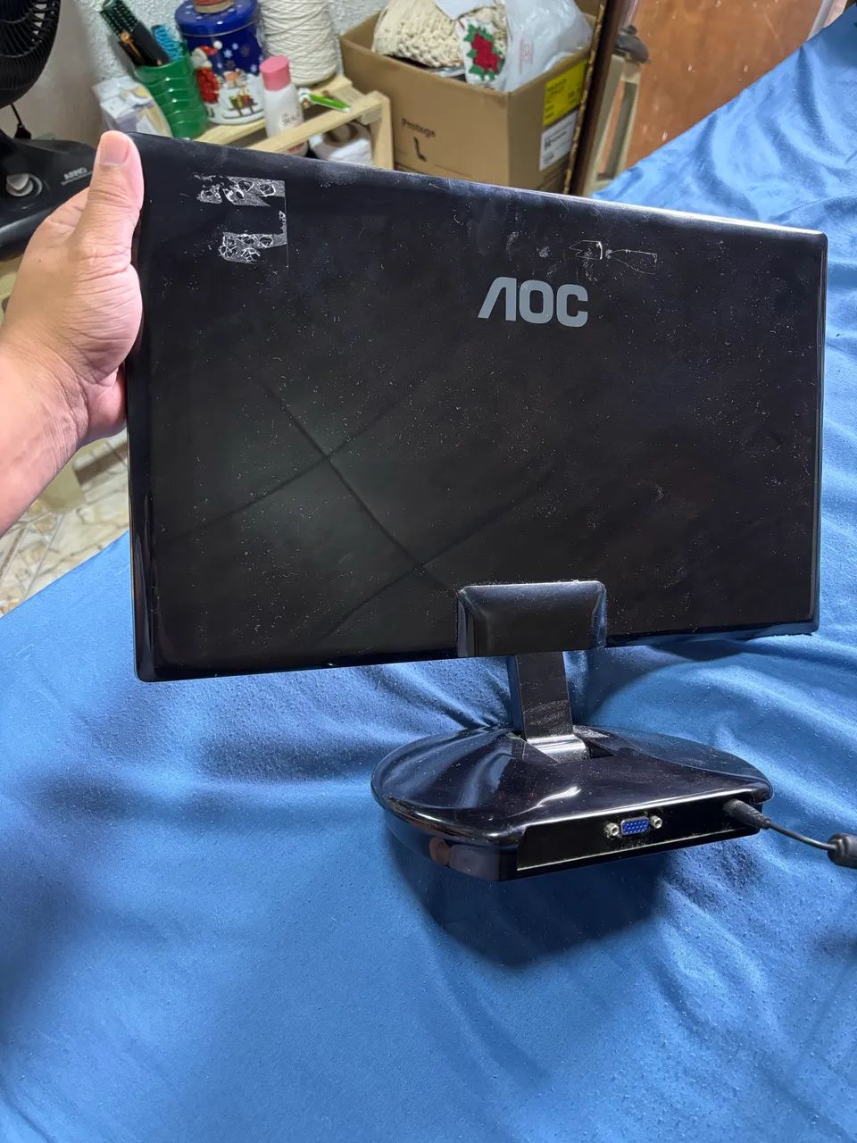 Monitor 18,5 polegadas design bem fininho marca OAC  - Foto 2
