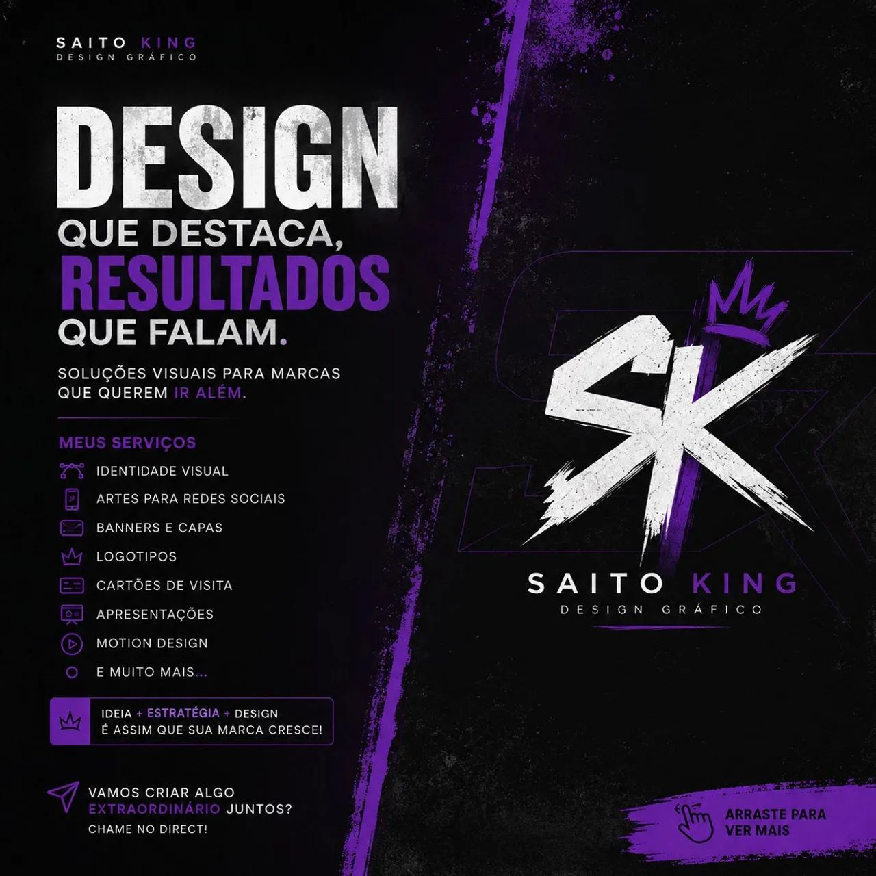 DESING GRÁFICO PROFISSIONAL | SAITO KING