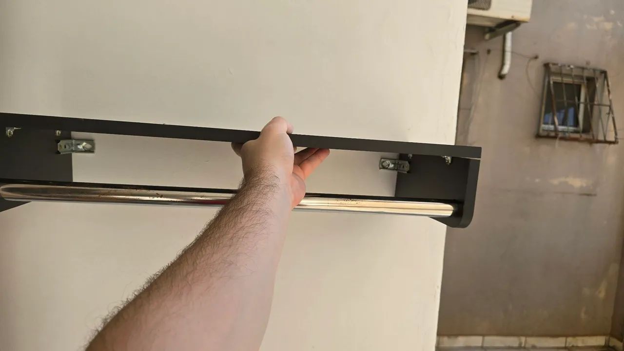 Cabideiro preto mdf - Foto 5