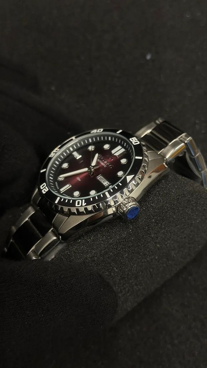 Technos Masculino Automático Acqua Prata 8205PA/1R - Foto 3