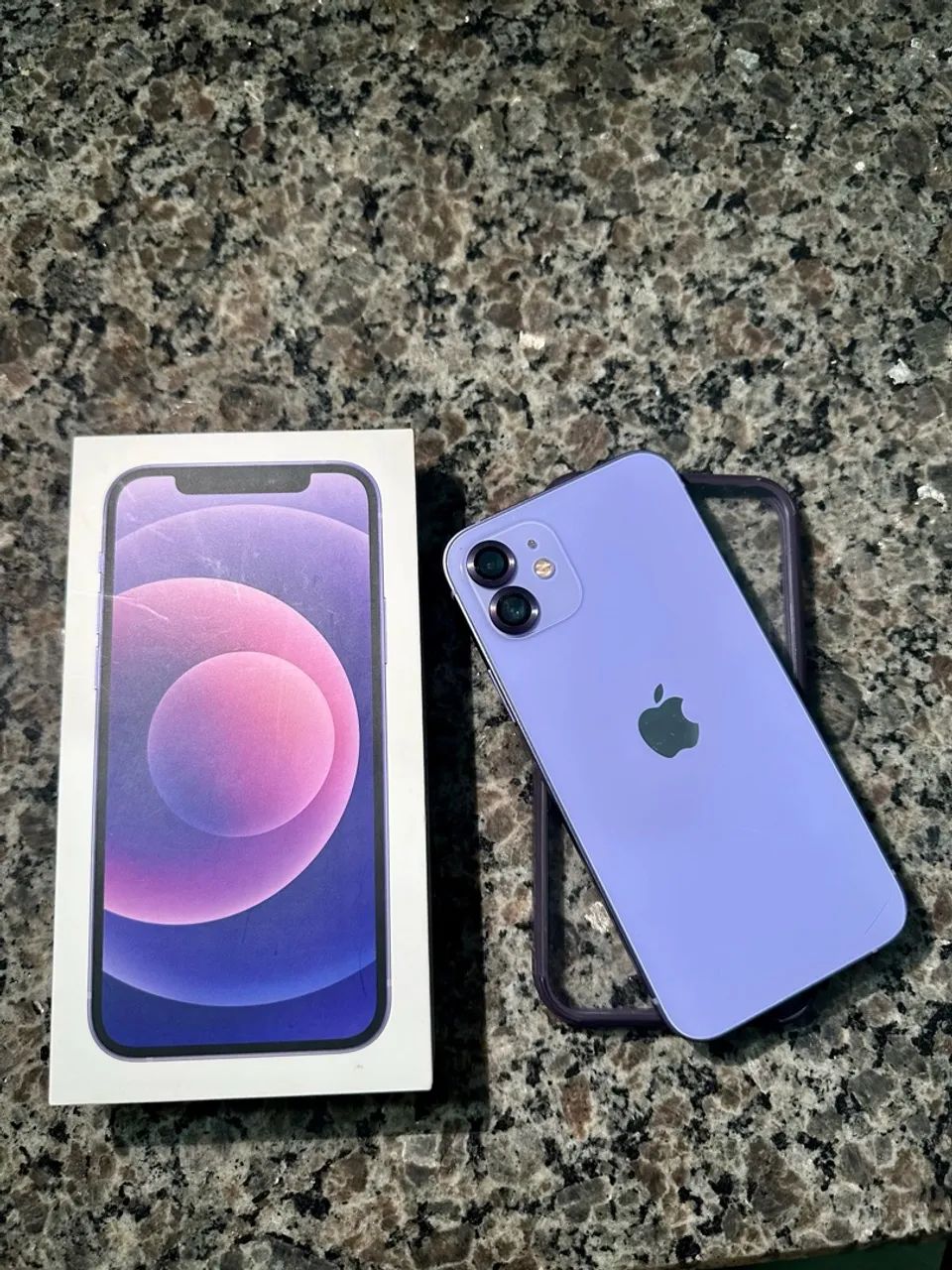 iPhone 12 Purple - 128gb seminovo.