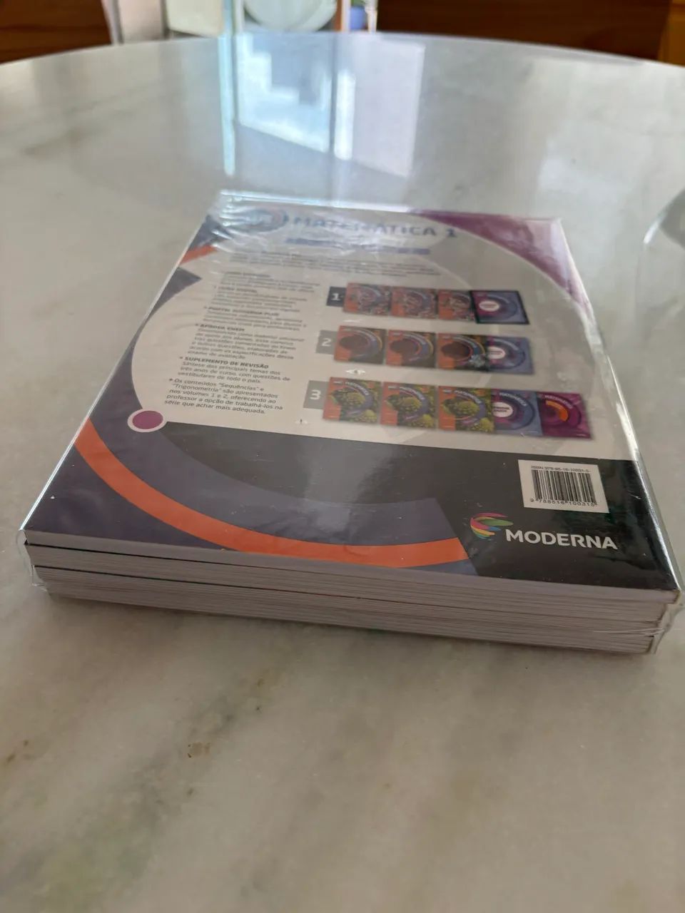 Coleção Moderna Plus Matemática 1 - Manoel Paiva - 4 Livros - Estado de Novo - Foto 3