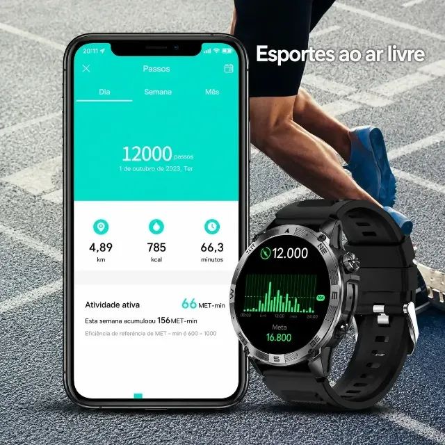 Smartwatch G-tide R6 Pro - Foto 5