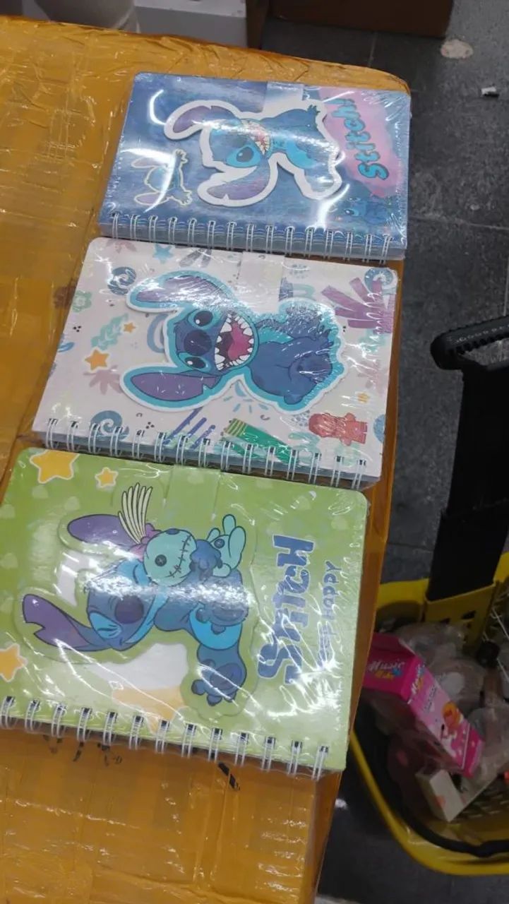 Caderno A5 Stitch 