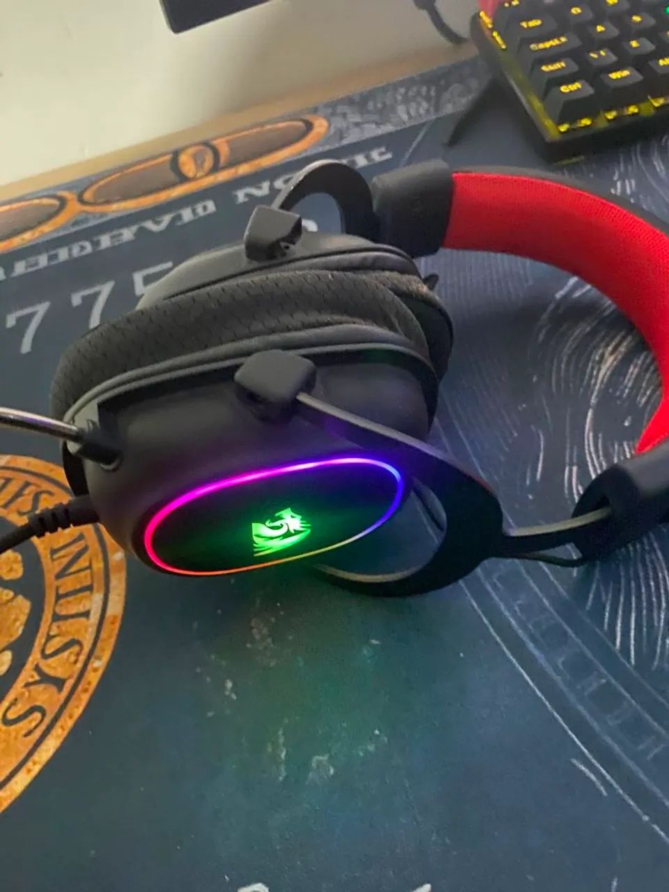 Periféricos para PC headset monitor e teclado funcionando perfeitamente  - Foto 2