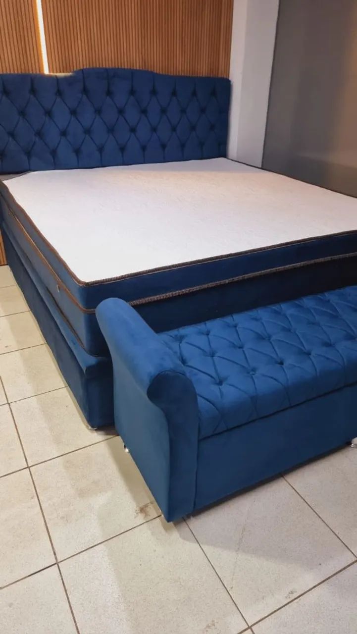 Cama e colchões, terapêuticos,  semi ortopédico e de mola  - Foto 4
