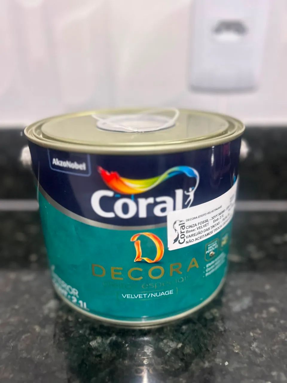 Tinta Coral Decora efeitos especiais Velvet/Nuage - Foto 5