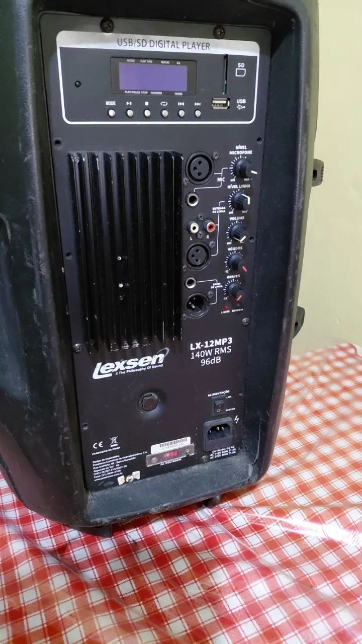 Caixa de som ativa de 12 lexsen - Foto 2