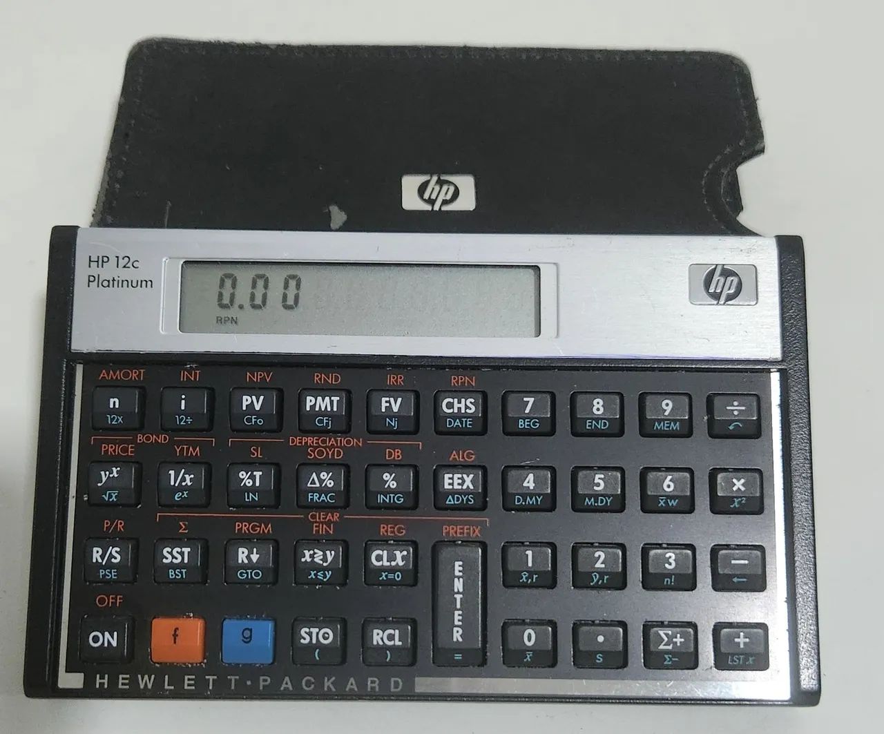 Calculadora Científica HP 12C Platinum Original com Case - Foto 5