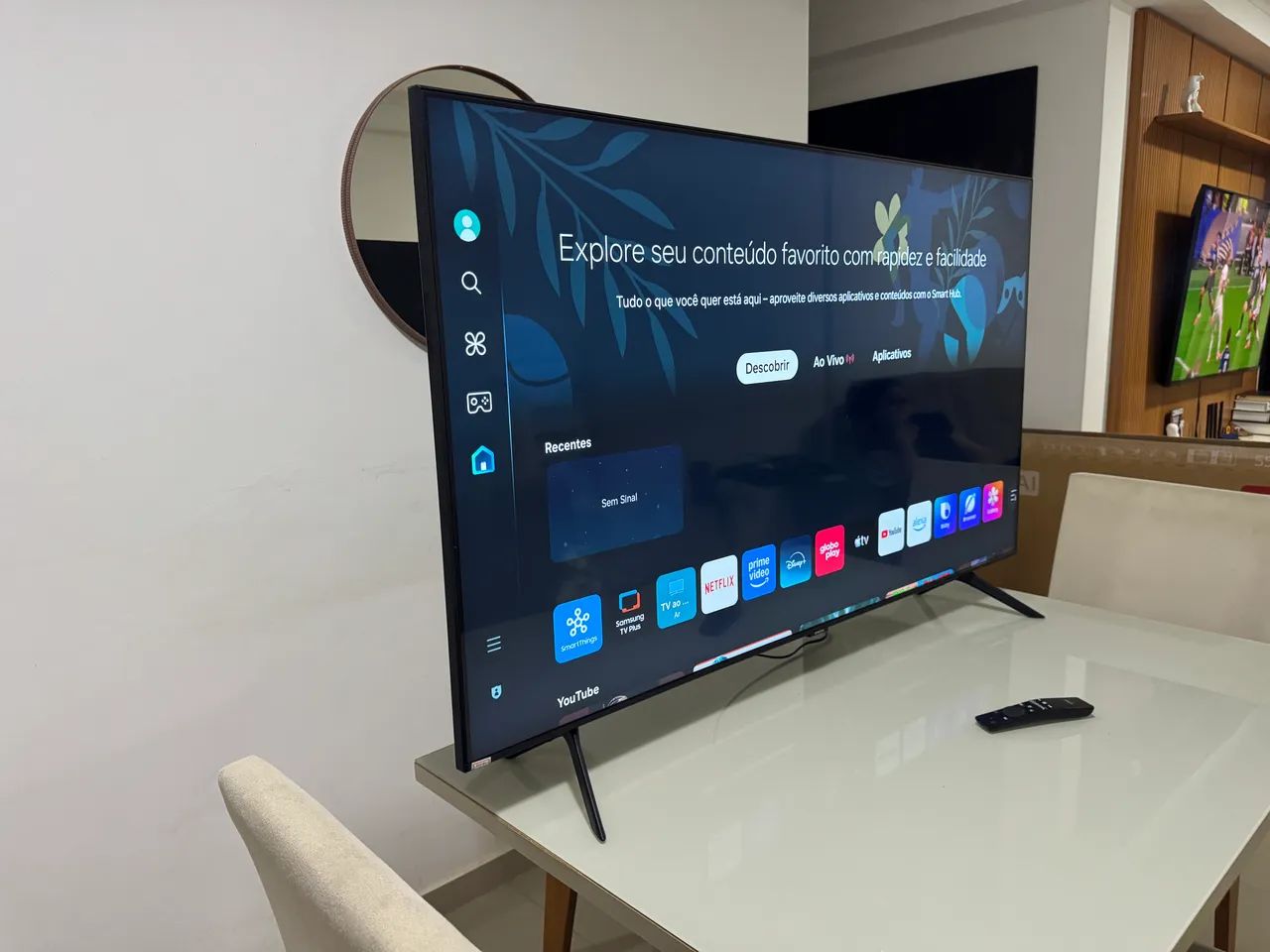 SMART TV 55 POLEGADAS UHD 4K SEMI NOVA - Foto 2