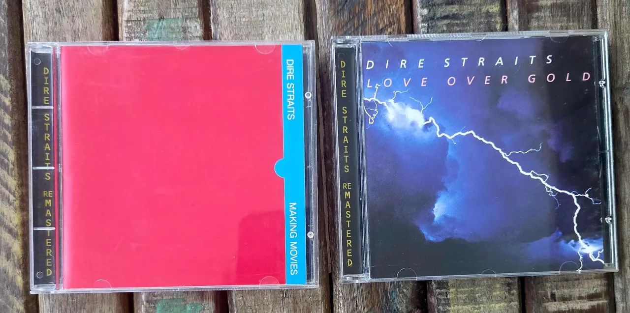 2 álbuns Dire Straits - remasterizados 