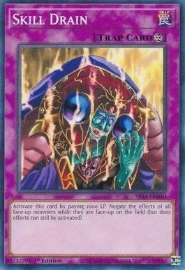 Yugioh!!! Skill Drain SR13-PT040 Common
