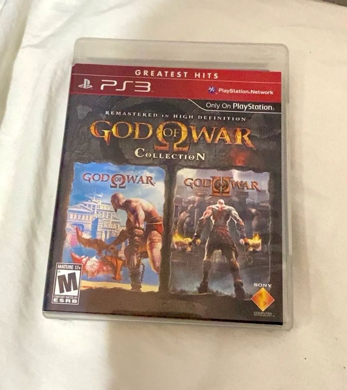 God of War 1,2 e 3 - ps3