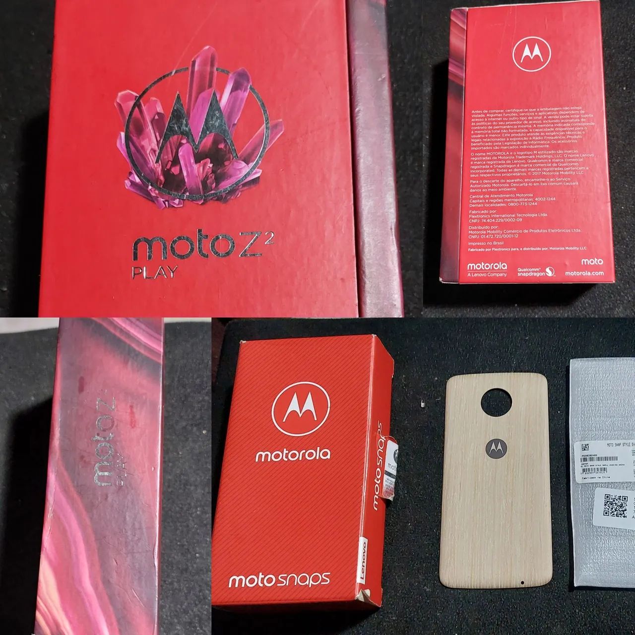 Moto z2 play e moto snap caixa  - Foto 5