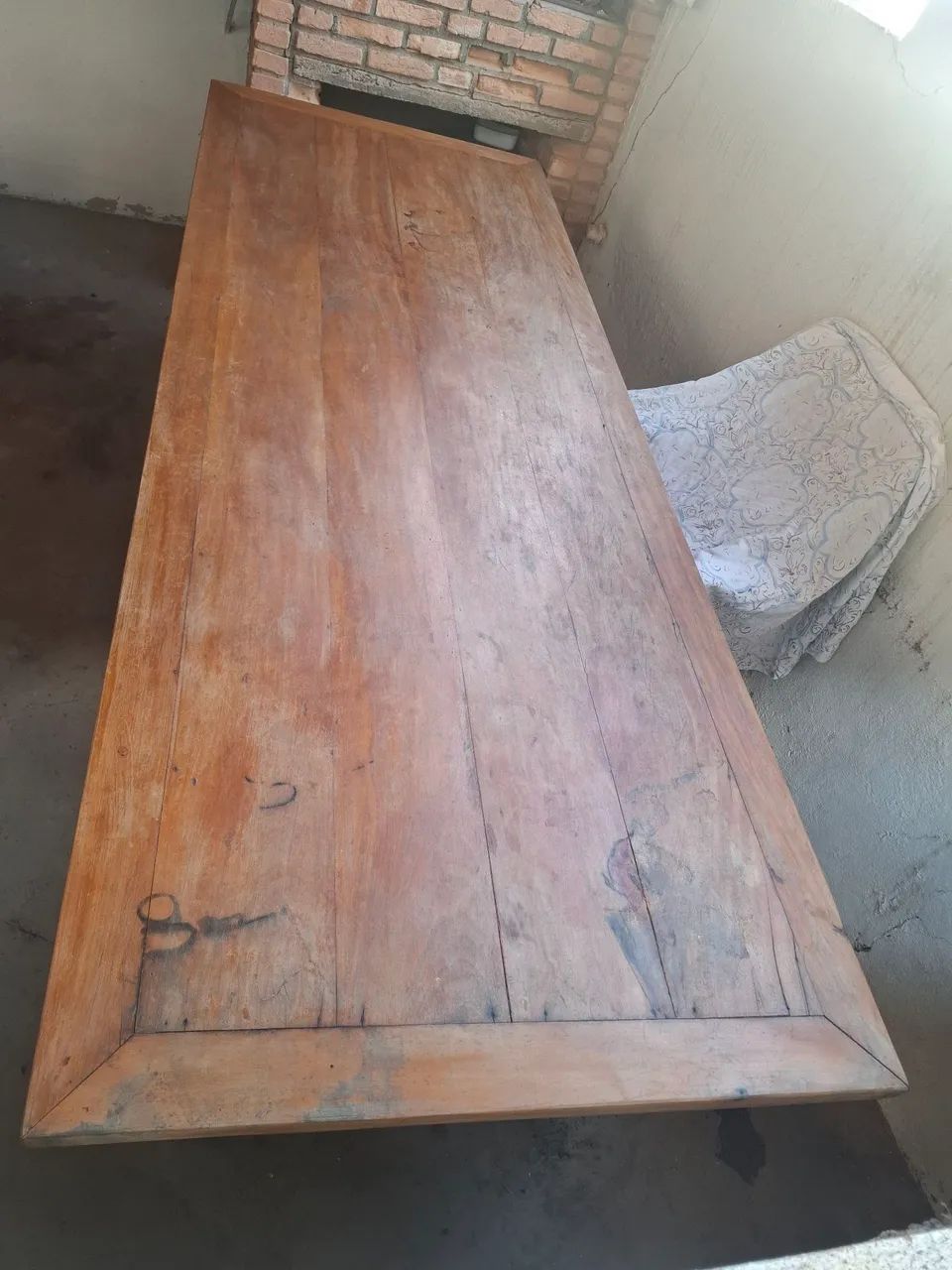 Mesa Peroba Rosa 2,60x1,00 - Foto 3